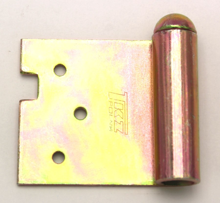 Závěs dveřní 100 VD P vrchní díl, pravý, zinek žlutý (pouze na zakázku) Závěs dveřní 100 VD P vrchní díl, pravý, zinek žlutý (pouze na zakázku) - Kliky, okenní a dveřní kování, panty Závěsy (panty) Závěsy dveřní