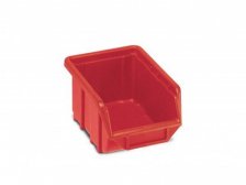 Box plastový Ecobox 111 červený 111 x 168 x 76 mm