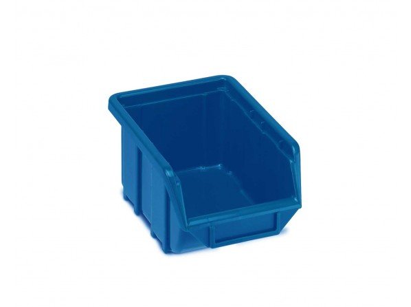 Box plastový Ecobox 111 modrý 111 x 168 x 76 mm - Vybavení pro dům a domácnost Schránky, pokladny, skříňky Bedny, boxy ukládací, skříňky