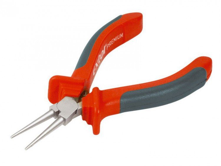 Kleště kulaté 125mm EXTOL PREMIUM Kleště kulaté 125mm EXTOL PREMIUM - Nářadí ruční a elektrické, měřidla Nářadí ruční Kleště štípací, pákovky, přísl.