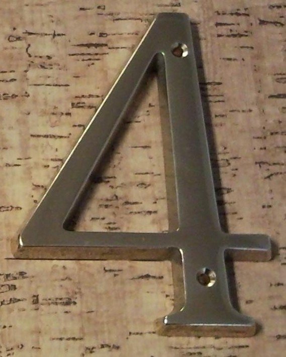 Číslice 706 120mm "4" OL Číslice 706 120mm "4" OL - VÝPRODEJ ZBOŽÍ