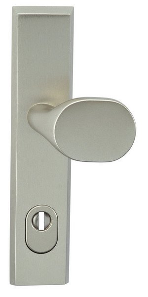 Kování bezpečnostní ATLAS PLUS klika/klika 90 mm vložka nerezový elox F9 s překrytím - Kliky, okenní a dveřní kování, panty Kování dveřní Kování dveřní bezpečnostní