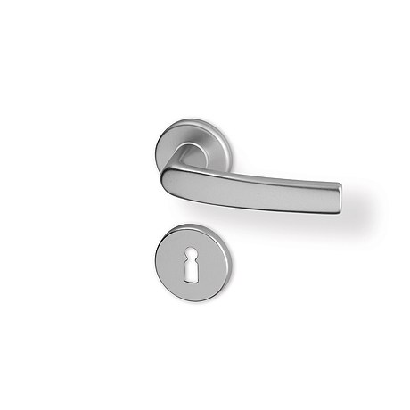 Kování rozetové LARA-R klika/klika klíč nerezový elox F9 - Kliky, okenní a dveřní kování, panty Kování dveřní Kování dveřní mezip. hliník, bez PÚ