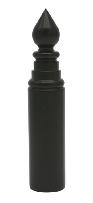 Návlek TRIO 20 železný UR14 lak černý RAL9005 - Kliky, okenní a dveřní kování, panty Závěsy (panty) Závěsy - krytky, návleky, šablony