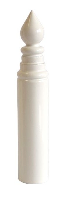 Návlek EXPERT 13,5 železný UR14 lak bílý RAL9010 - Kliky, okenní a dveřní kování, panty Závěsy (panty) Závěsy - krytky, návleky, šablony