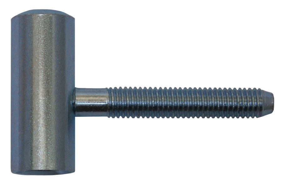 Závěs dveřní 80/12 VD M8 x 50 vrchní díl, pravo-levý, zinek modrý Závěs dveřní 80/12 VD M8 x 50 vrchní díl, pravo-levý, zinek modrý - Kliky, okenní a dveřní kování, panty Závěsy (panty) Závěsy dveřní