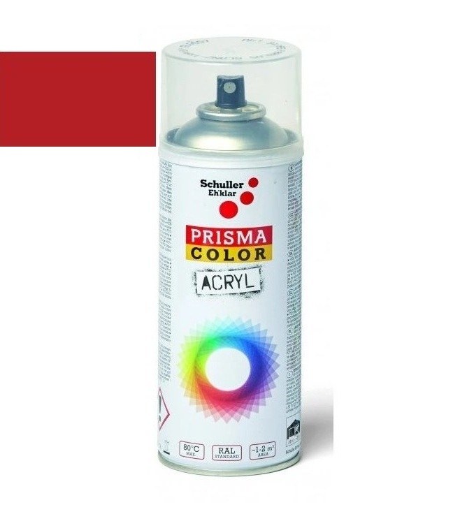 Sprej PRISMA COLOR RAL 3002 karmínově červená, 400 ml - Vybavení pro dům a domácnost Mazadla, spreje, lepidla