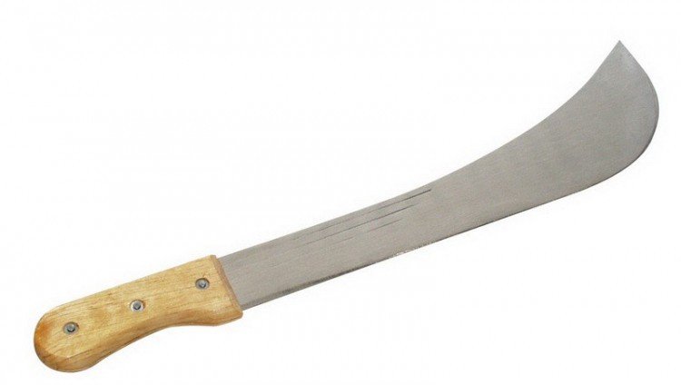 Mačeta s dřevěnou rukojetí 50 cm