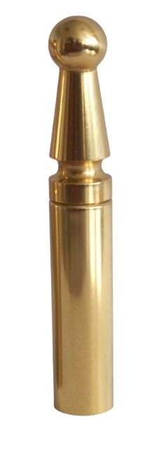 Návlek TRIO 15 UR01 MS mosaz leštěná + bezbarvý lak - Kliky, okenní a dveřní kování, panty Závěsy (panty) Závěsy - krytky, návleky, šablony