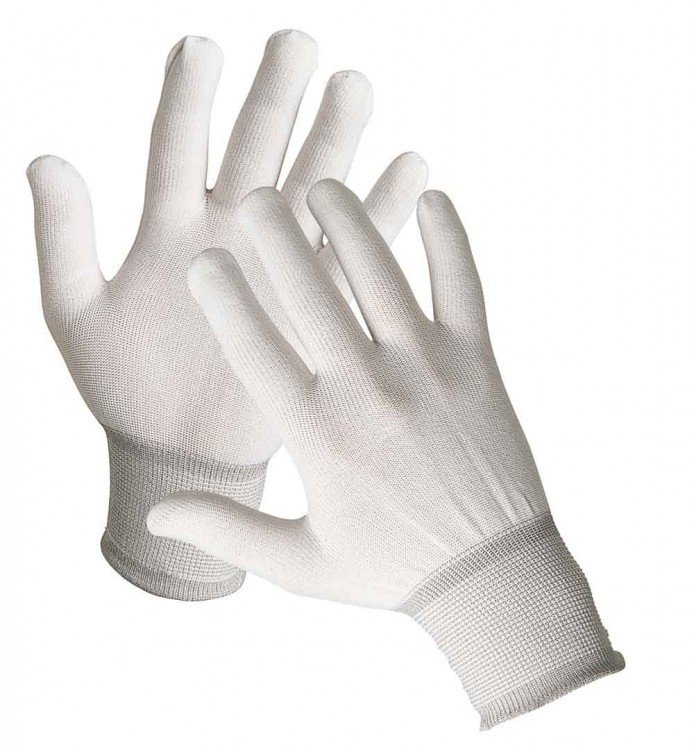 Rukavice BOOBY 9/L nylon (balení 12x pár) - Pomůcky ochranné a úklidové Pomůcky ochranné Rukavice pracovní