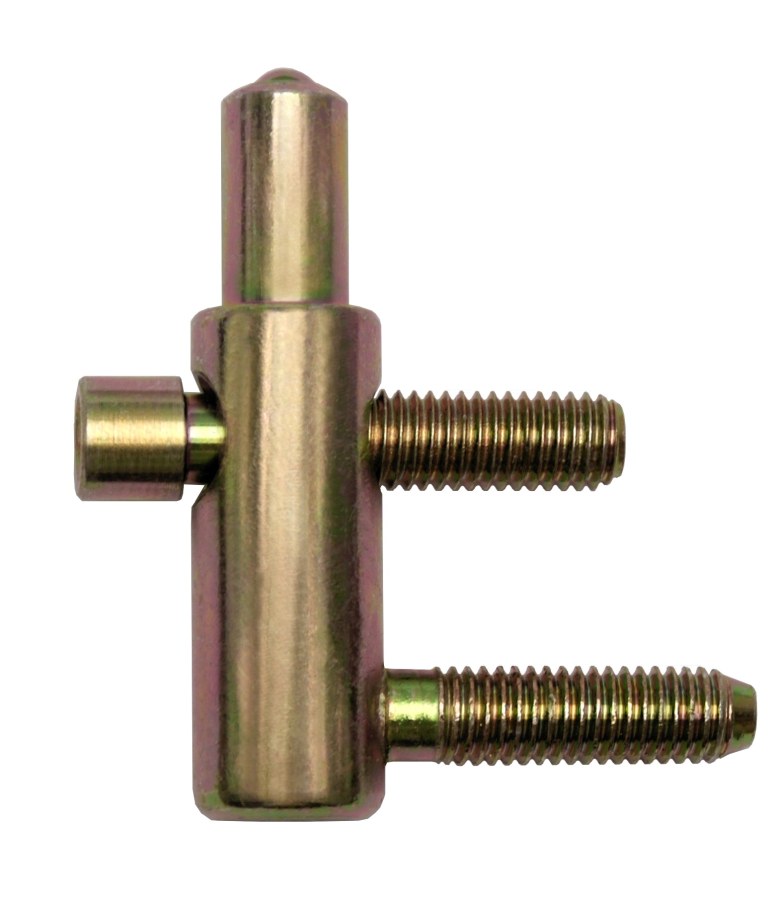 Závěs dveřní TRIO 15 Z SD spodní díl, pravo-levý, zinek žlutý - Kliky, okenní a dveřní kování, panty Závěsy (panty) Závěsy dveřní