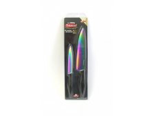 Nože ocelové TITANIUM - kuchařský 20,5 cm + univerzální 13,5 cm DOPRODEJ