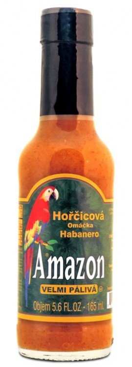 Amazon hořčicová omáčka Habanero 165 ml Amazon hořčicová omáčka Habanero 165 ml - Delikatesy, dárky Delikatesy