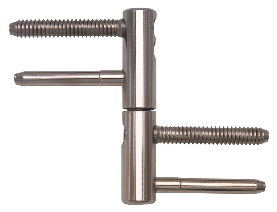 Závěs dveřní TRIO 15 DZ PH kompletní závěs, pravo-levý, nikl lesklý Závěs dveřní TRIO 15 DZ PH kompletní závěs, pravo-levý, nikl lesklý