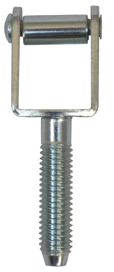 Skoba okenní k zašroubování M8 x 34,5, zinek modrý - Kliky, okenní a dveřní kování, panty Kování okenní Obrtlíky, skoby, okenní přísl.