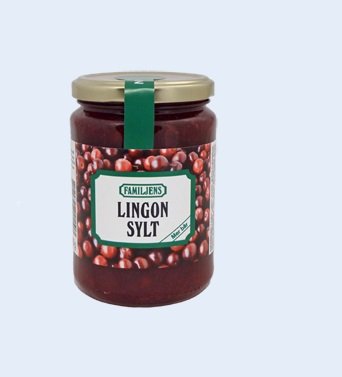 LINGONSYLT 400g Brusinky LINGONSYLT 400g Brusinky - Delikatesy, dárky Marmelády, sirupy, ostatní