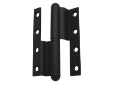 Závěs dveřní 120 P lomený kompletní závěs, pravý, lak černý