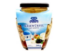 Helena Kasewurfel-sýrové kostky se zeleninou a olivami 280g