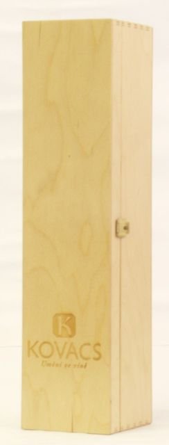 Krabička dárk.dřev.s log. 1 - Obaly na víno, příslušenství Obaly a stojany na víno