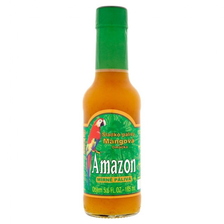 Amazon omáčka mangová sladko-pálivá 165 ml Amazon omáčka mangová sladko-pálivá 165 ml - Delikatesy, dárky Delikatesy