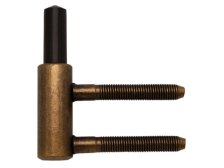 Závěs dveřní 80/10 SD 22/M7 PH spodní díl, pravo-levý, stará mosaz