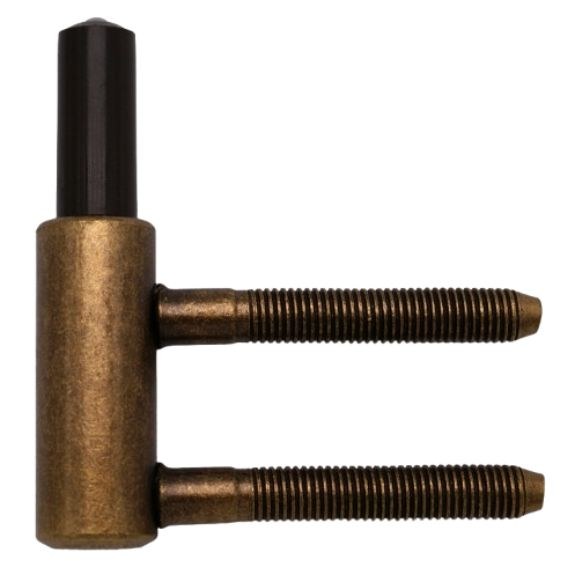 Závěs dveřní 80/10 SD 22/M7 PH spodní díl, pravo-levý, stará mosaz - Kliky, okenní a dveřní kování, panty Závěsy (panty) Závěsy dveřní