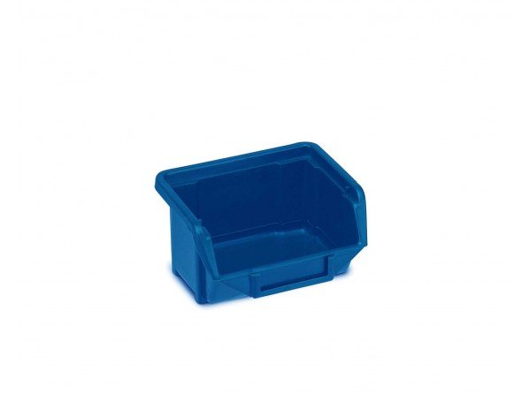 Box plastový Ecobox 110 modrý 109 x 100 x 53 mm - Vybavení pro dům a domácnost Schránky, pokladny, skříňky Bedny, boxy ukládací, skříňky