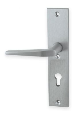 Kování bezpečnostní ATLAS LINIA PLUS klika/klika 90 mm vložka inox elox - Kliky, okenní a dveřní kování, panty Kování dveřní Kování dveřní bezpečnostní