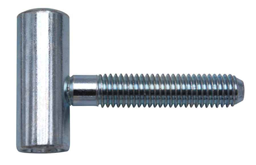 Závěs dveřní 80/10 VD M10 x 50 vrchní díl, pravo-levý, zinek modrý - Kliky, okenní a dveřní kování, panty Závěsy (panty) Závěsy dveřní