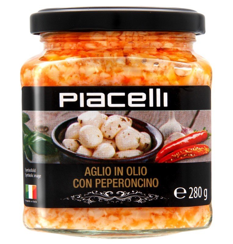 Piacelli-Sicilský česnek sekaný 280g