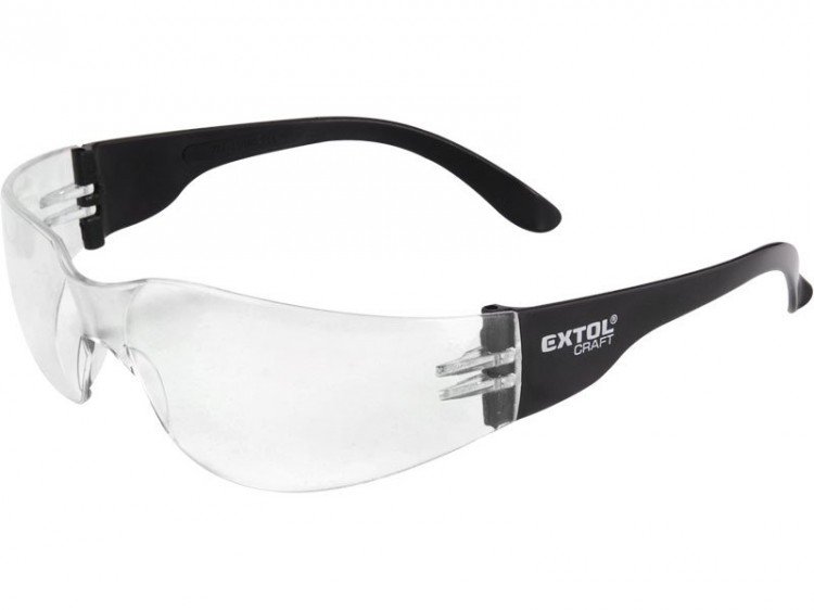 Brýle ochranné, čiré, EXTOL CRAFT - Pomůcky ochranné a úklidové Pomůcky ochranné Brýle, kukly svářečské, zorníky