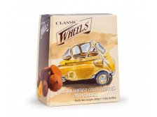 Wheels Truffles Orange-Čokoládové lanýže s příchutí pomeranče 200 g