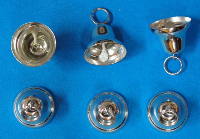 Přívěsek Zvonek stříbrný 32 mm GH - Vybavení pro dům a domácnost Přívěsky, klíčenky, rozlišovače