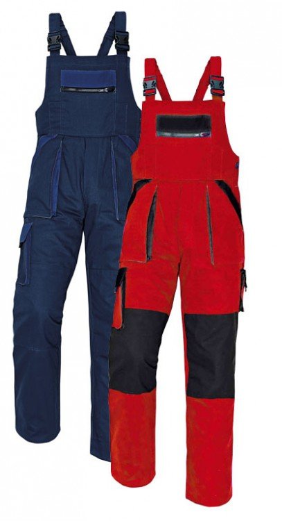 Kalhoty s laclem MAX 54 260g Čv/Čn - Pomůcky ochranné a úklidové Pomůcky ochranné Oděvy, bundy, kalhoty, obleky
