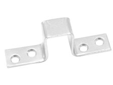 Skoba okenní 25 mm, lak bílá RAL9010 - pouze zakázkově od 500ks !!!