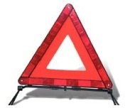 Trojúhelník výstražný  660 g, DIN norma