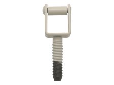 Skoba okenní k zašroubování M8 x 34,5 lak bílý RAL9010