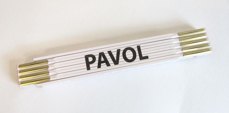 Metr skládací 2 m PAVOL (PROFI, bílý, dřevěný) - Nářadí ruční a elektrické, měřidla Měřidla Metry skládací
