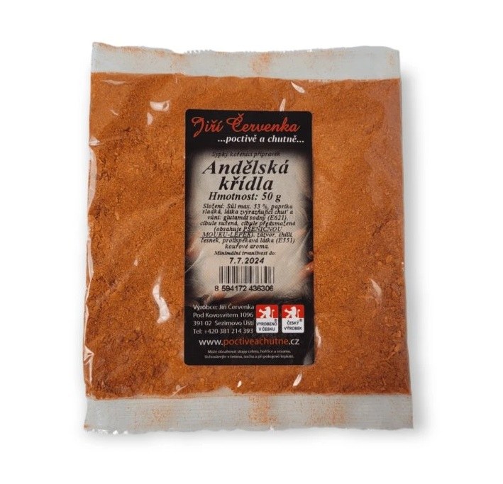 Koření - Andělská křídla 50 g - Koření, dochucovadla, sladidla