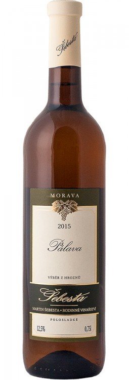 Víno Pálava 2016 polosladké č. š. 8/16 Víno Pálava 2016 polosladké č. š. 8/16 - Víno tiché Tiché Bílé