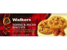 Walkers kolečka s karamelem a pekan ořechy 150g