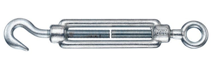 Napínák lanový O-H M20 DIN 1480 - Zavírače, zvedací a vázací technika Vázací technika Napínáky, svěrky, spojky