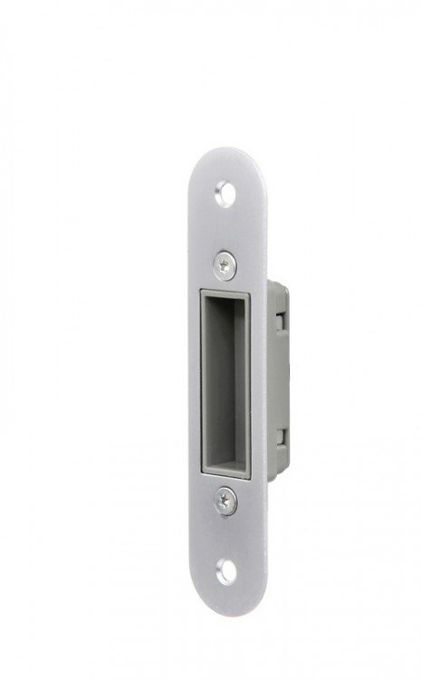 Protiplech univerzální nastavitelný EN.M01.CHM, pro bezfalcové dveře, včetně protihlukové vložky - Vložky,zámky,klíče,frézky Zámky zadlabací, přísl. Zámky zadlabací dveřní