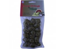 Olivy zelené bez pecky s příchutí červeného pomeranče a máty 100 g v EPAOO