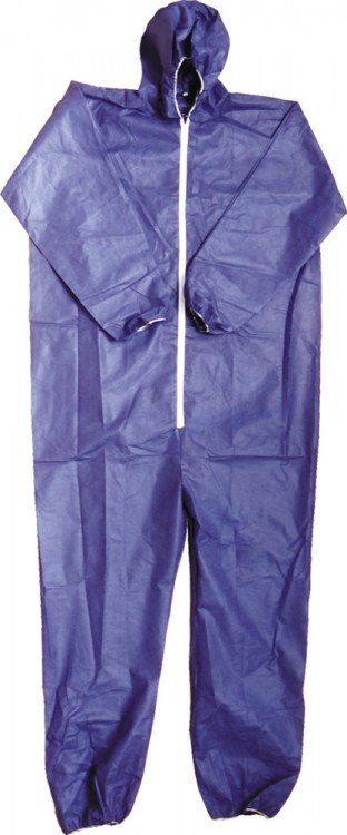 Oblek ochranný s kapucí XL, kombinéza s kapucí - Pomůcky ochranné a úklidové Pomůcky ochranné Oděvy, bundy, kalhoty, obleky