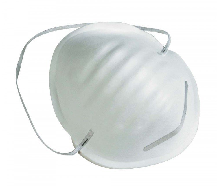 Rouška-respirátor MANLY jednorázová bez ventilku (LCR1085) balení 50 ks - Pomůcky ochranné a úklidové Pomůcky ochranné Přilby, štíty, respirátory