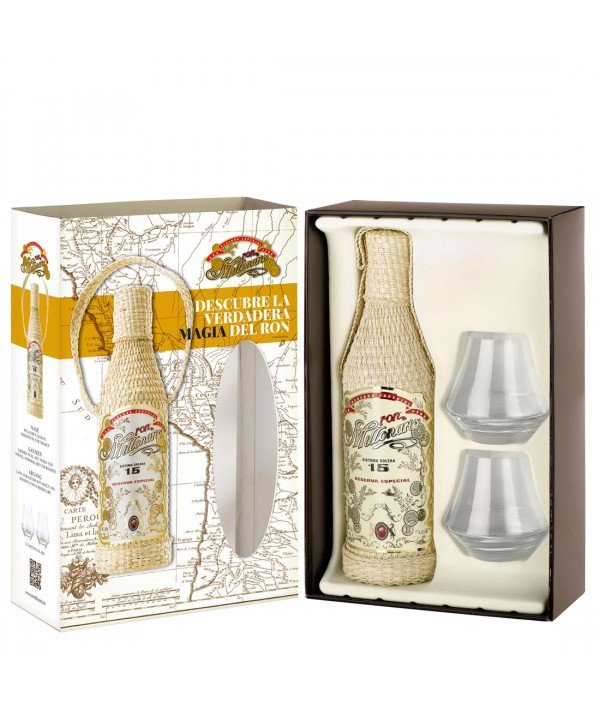 Millonario Solera 15 Res.Espec.2GI Pack Rum 0,7l 40%
