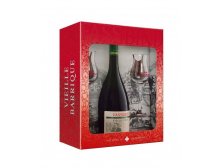 FASSBIND Hruška ovocný destilát 0,7 /40% Gift box-2 skleničky