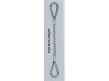 Oko-oko lano ocel.pr.10mm, 1,5m zapletané