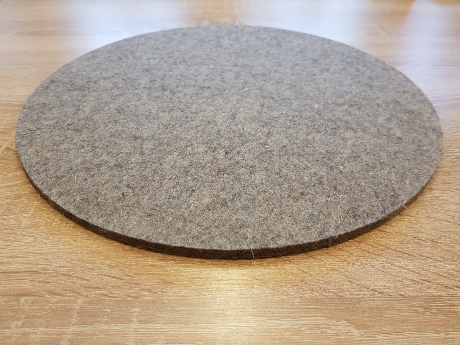 Podsedák plstěný - šedý 350 x 6mm, 0,44 g/cm3 - Zednické nářadí, zahrada, nádoby Nářadí a pomůcky zednické Hladítka, přísl.